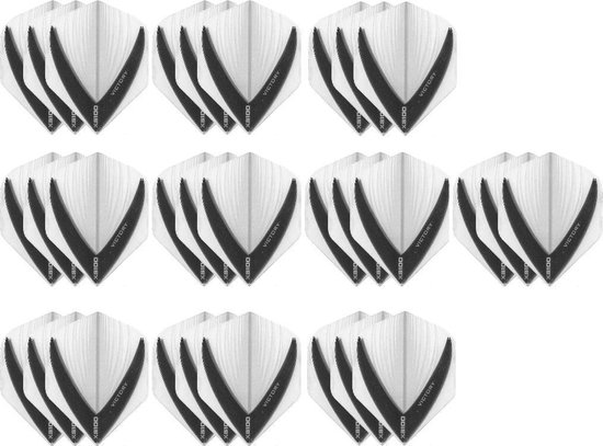 10 Sets (30 stuks) Stevige XS100 Vista - flights - Multipack - Clear van XS100