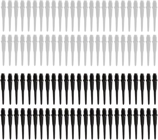 100 Stuks Plastic Dart Tips voor Elektronische Darts, Darts Onderdelen en Accessoires