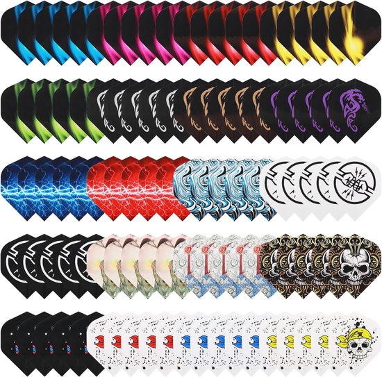 100Pcs Dart Vluchten - Vervangingssets voor Dart Standaardaccessoires van Dart