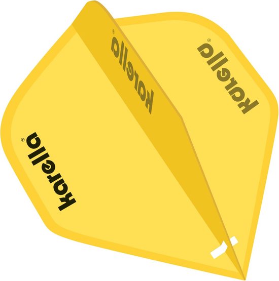 12-Delige Set Premium Dartflights Standaard Vorm 200 Micron Extra Sterk van Merkloos