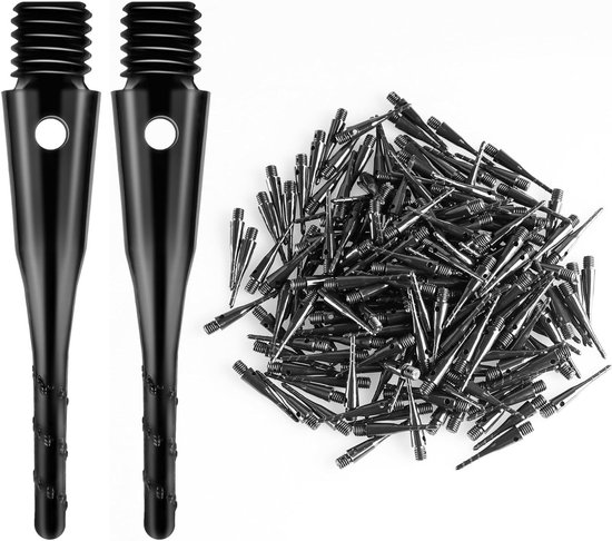 2BA Soft Tip Dart Points 200 Stuks - Zachte Punt Darts Accessoire voor Precisie en Prestaties