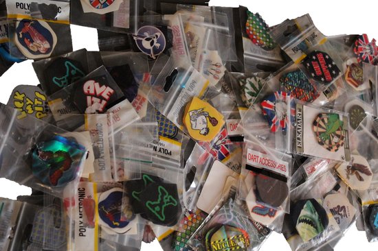 45 Stuks Dart Flights voor Darten 15 Setjes Flights Willekeurig van ToBeIT