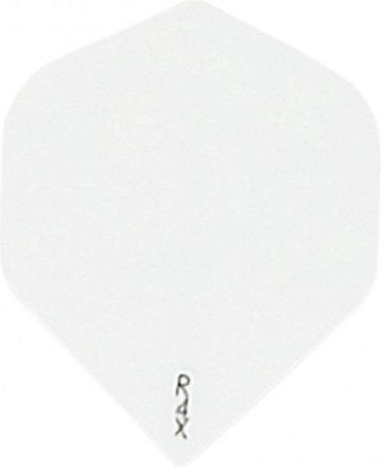 5 sets (15 stuks) Ruthless flights R4X Solid White van Ruthless