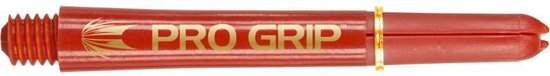 5 sets PRO GRIP RED BUNTING INTERMEDIATE dart shaft van Unicorn