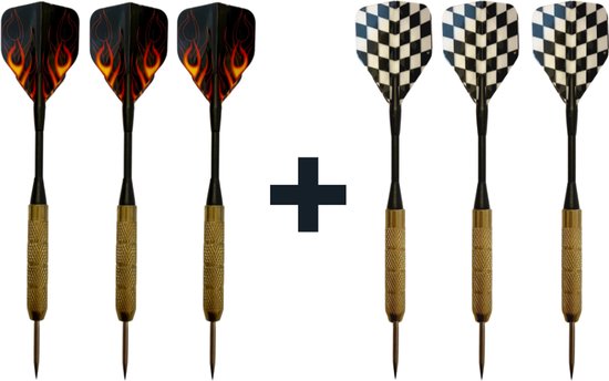 6 Stevige Complete Dartpijlen - Darts Accessoires - Dartset - Dartpijlen - Darts Pijlen - Darts Flights - Darten - PROFESSIONEEL - 6 Pijlen (2)