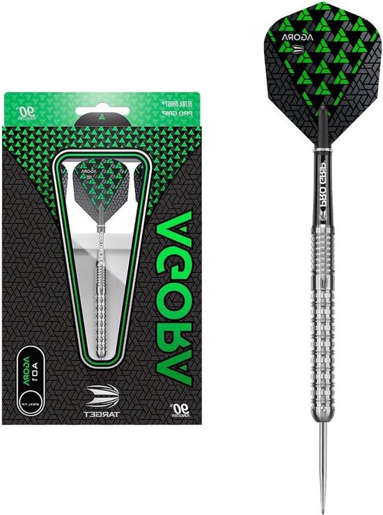 90% Tungsten Agora Staal Tip Dartpijlen - Doel Darts van Doel Darts