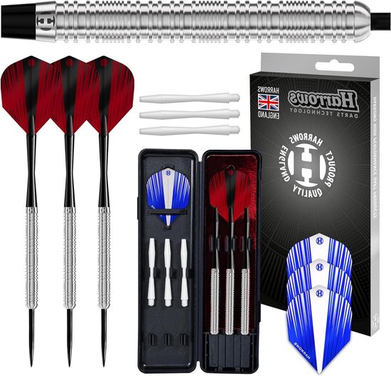 90% Tungsten Darts Set 25 g - High Quality Professional Steel Tip Darts van IgnatGames