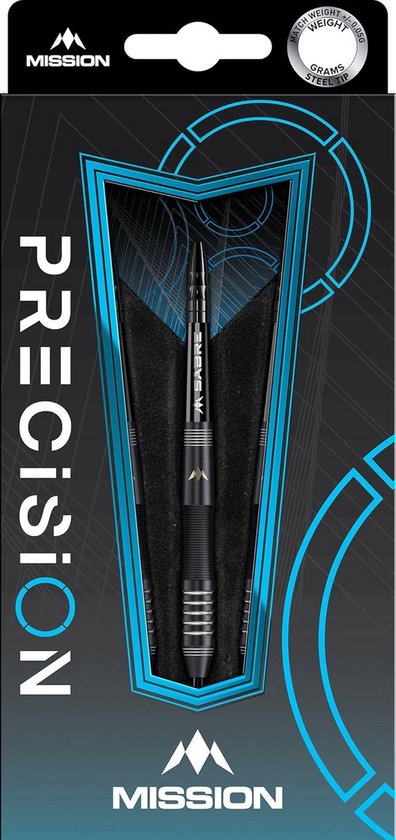 90% Tungsten Steel Tip Darts Zwart 23 Gram Professioneel