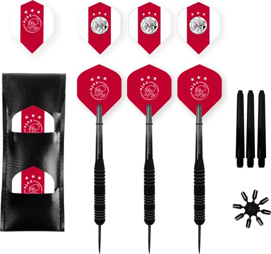 ABC Darts - Ajax Dartpijlen + Luxe Ajax Dartwallet van ABC Darts
