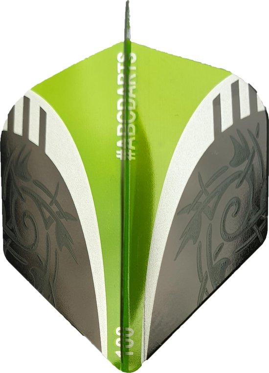 ABC Darts - Dart Flights - Extra Stevig - Tribal Groen - 8 sets (24 stuks) van ABC Darts