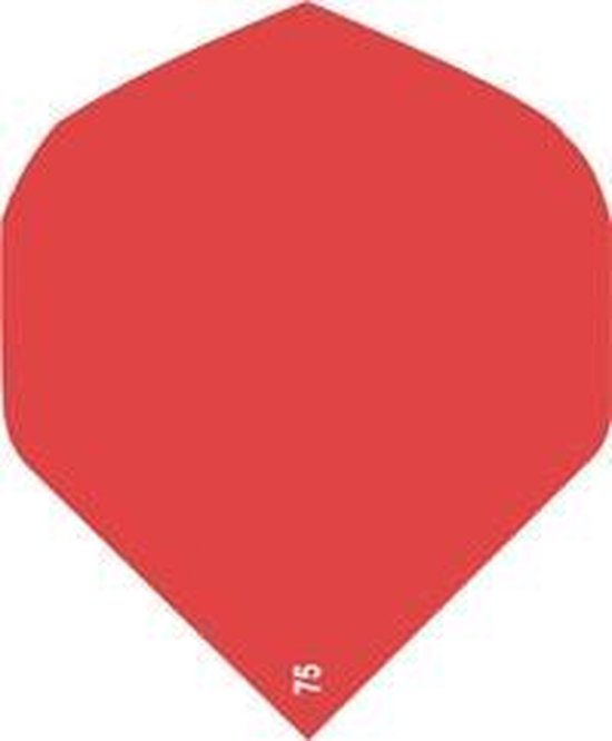 ABC Darts - Dart Flights Light75 Rood - 10 sets (30 stuk) van ABC Darts