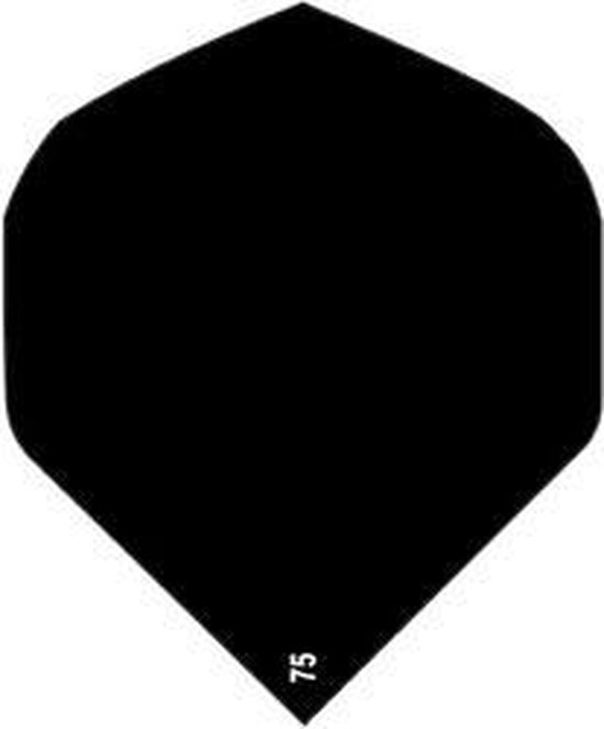 ABC Darts - Dart Flights Light75 Zwart - 10 sets (30 stuk) van ABC Darts