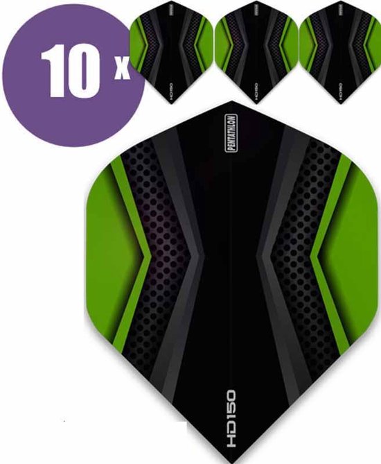 ABC Darts - Dart Flights - Pentathlon HD150 Groen - 10 sets (30 st.) van ABC Darts