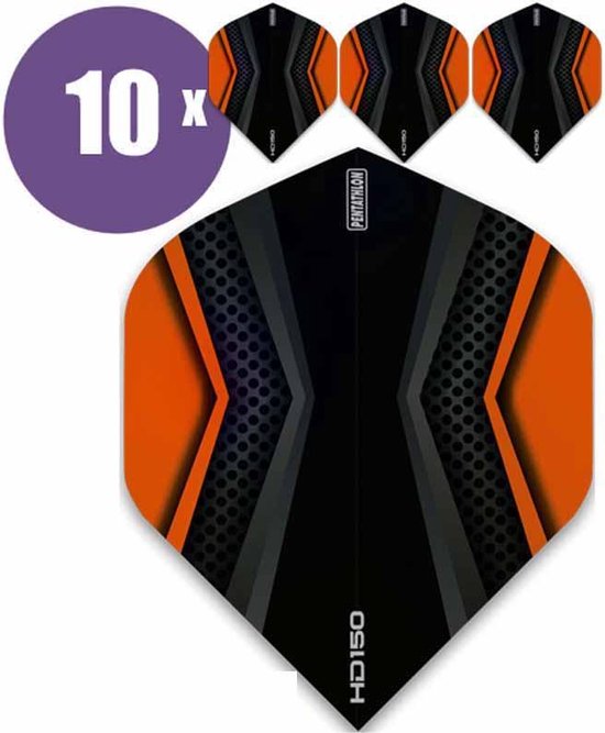 ABC Darts - Dart Flights - Pentathlon HD150 Oranje - 10 sets (30 st.) van ABC Darts