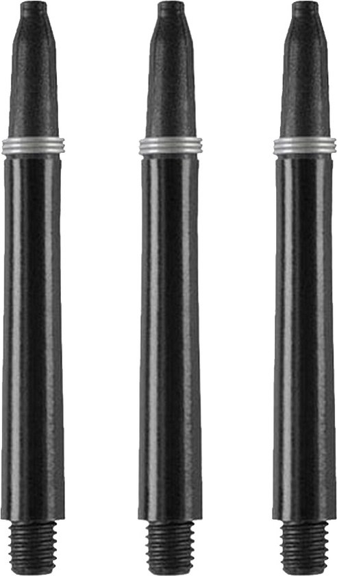 ABC Darts - Dart Shafts - Nylon Kunststof Zwart - In Between - 8 sets van Merkloos