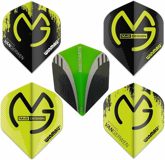 ABC Darts - Dartflights - Michael van Gerwen - 5 Sets van ABC Darts