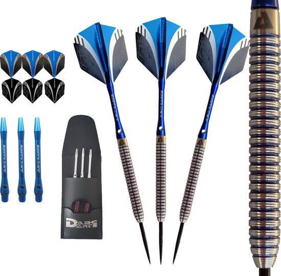 ABC Darts - Dartpijlen 90% - Originals Ghostgrip Blauw - 22 gram van ABC Darts