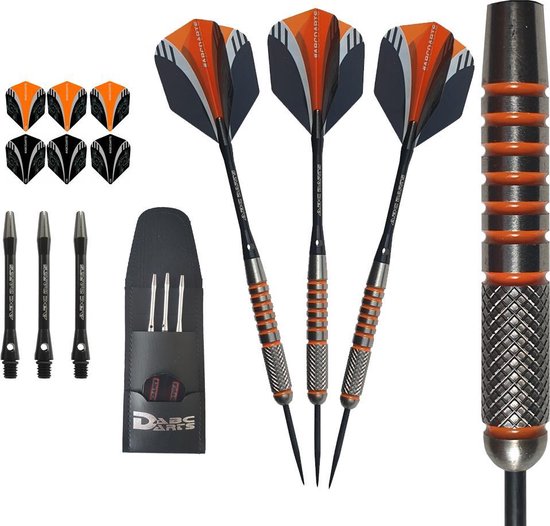 ABC Darts - Dartpijlen HQ 90% Tungsten - Orange Viper - 28 Gram van ABC Darts