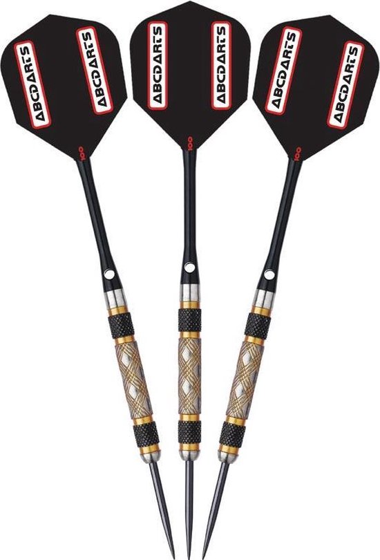 ABC Darts - Dartpijlen professioneel 80% - Golden Eye 901 - 23 gram van ABC Darts