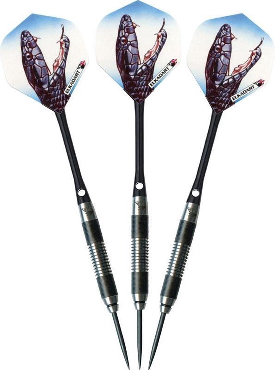 ABC Darts - Elkadart Dartpijlen - Black Mamba - 24 gram van ABC Darts