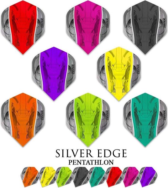 ABC Darts Flights - Pentathlon Mix Science - 8 sets (24 st.) Dart Flights