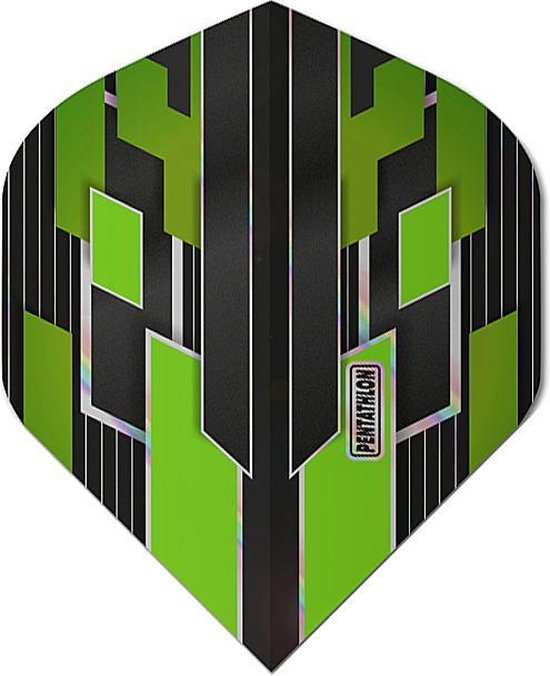 ABC Darts - Pentathlon Dart Flights Shimmers - Groen - 5 sets van ABC Darts