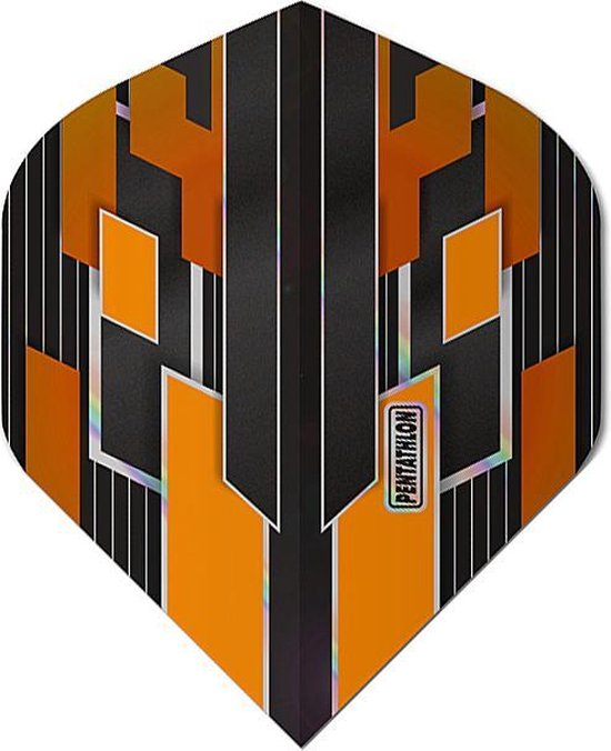 ABC Darts - Pentathlon Dart Flights Shimmers - Oranje - 5 sets van ABC Darts