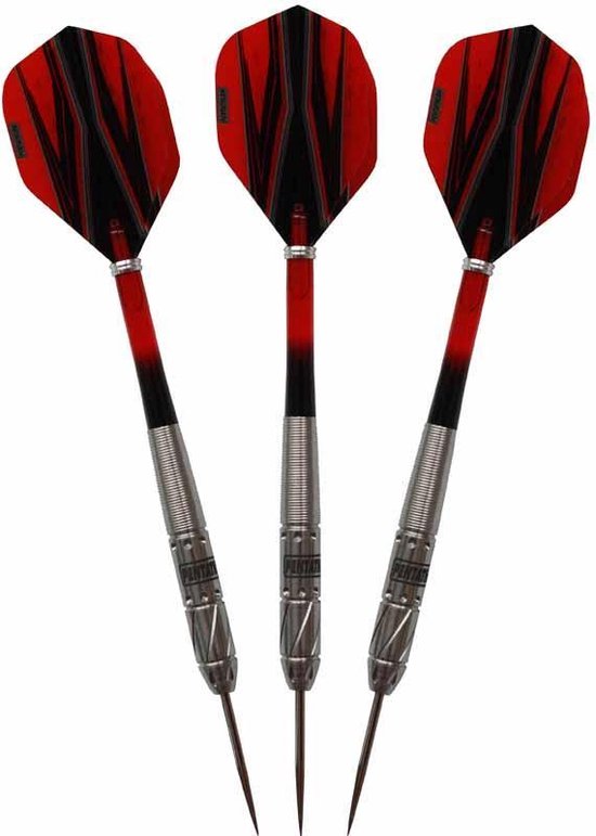 ABC Darts Pentathlon Dartpijlen - TDP 6 rood - 24 gram van Merkloos