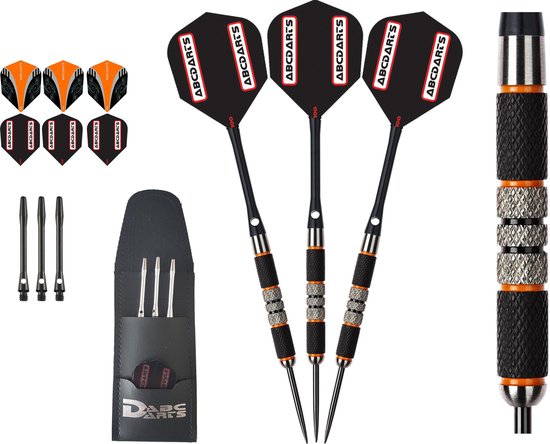ABC Darts - Professionele Dartpijlen 90% - Ambers 201 - 21 gram van ABC Darts
