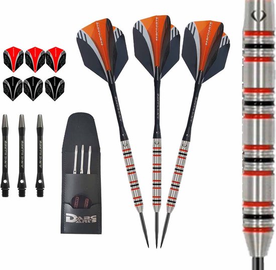 ABC Darts - Professionele Dartpijlen 90% - Ambers 207 - 27 gram van ABC Darts