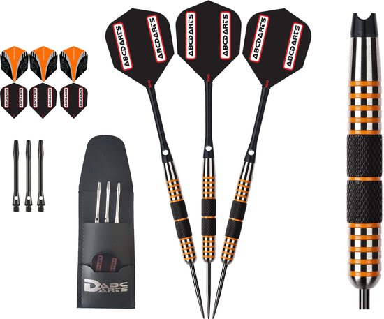 ABC Darts - Professionele Dartpijlen 90% - Ambers 210 - 30 gram van ABC Darts