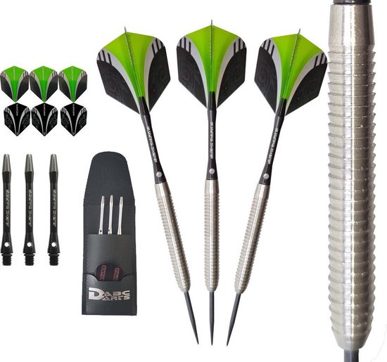 ABC Darts - Professionele Dartpijlen 90% - Sharkgrip Savage - 26 gram van ABC Darts