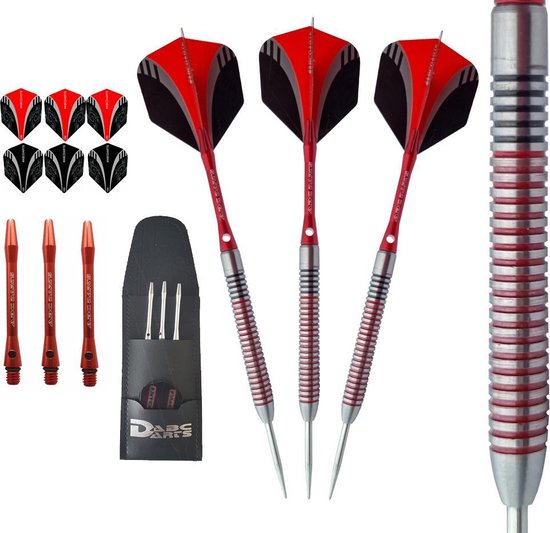 ABC Darts - Professionele Dartpijlen - Red Dragonas Multi Ring - 24 gram van ABC Darts