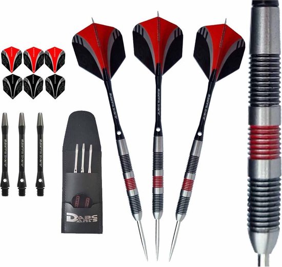ABC Darts - Professionele Dartpijlen - Red Jacks Classico - 22 gram van ABC