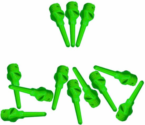 ABC Darts - Softtip Dartpunten 21 mm - Neon Groen - ca 1000 stuks van ABC Darts