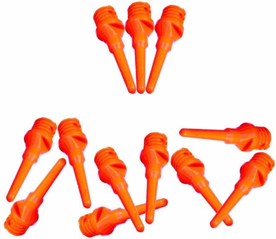 ABC Darts - Softtip Dartpunten 21 mm - Neon Oranje - ca 1000 stuks van ABC Darts