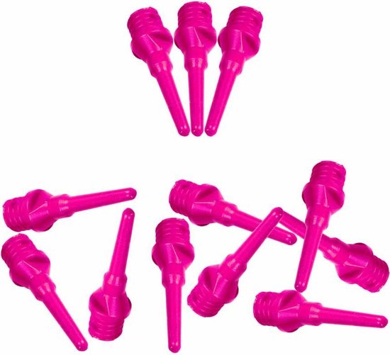ABC Darts - Softtip Dartpunten 21 mm - Neon Roze - ca 1000 stuks van ABC Darts