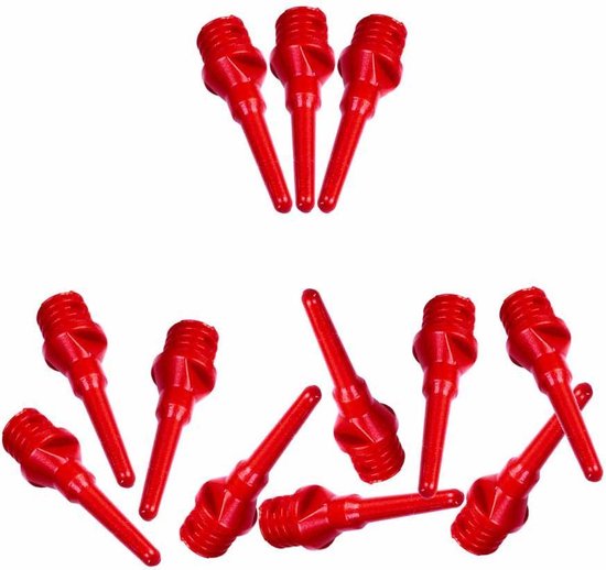 ABC Darts - Softtip Dartpunten 21 mm - Rood - ca 1000 stuks van ABC Darts