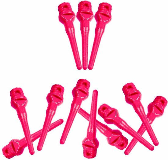 ABC Darts - Softtip Dartpunten 25 mm - Neon Roze - ca 1000 stuks van ABC Darts