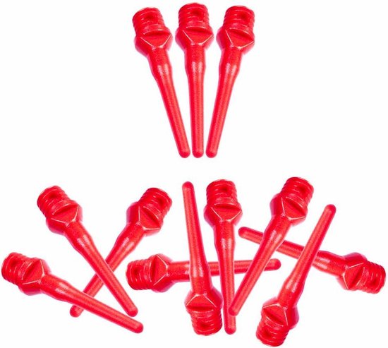 ABC Darts - Softtip Dartpunten 25 mm - Rood - ca 1000 stuks van ABC Darts