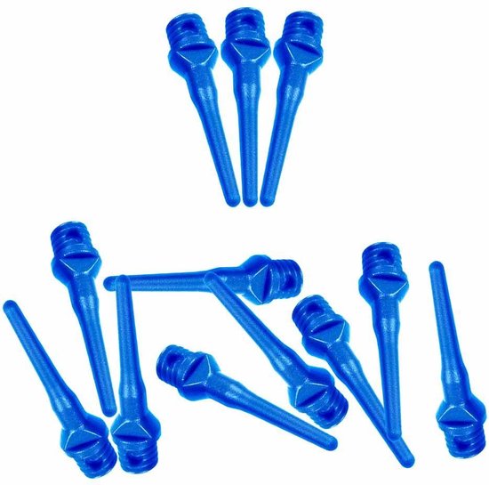 ABC Darts Softtip Dartpunten Pentathlon - Short blauw - ca 1000 stuks van ABC Darts
