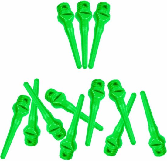 ABC Darts Softtip Dartpunten Pentathlon - Short Groen - ca 1000 stuks van ABC Darts