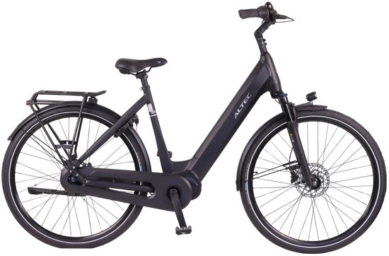 Altec Adventure - Elektrische Fiets - Mat Zwart - 28 inch - Accu 733Wh (19.8Ah) - 250W (80Nm) Ananda Middenmotor - Shimano Nexus 7 Versnellingen - Hydraulische Remmen van Altec