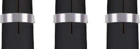 Aluminium Gripper 4 Shaft Ring 3pcs. van VEX Robotics