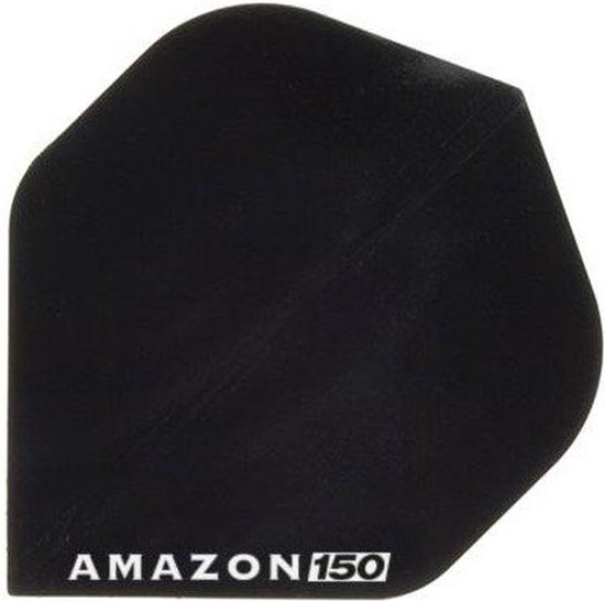 Amazon 150 Black - Dart Flights van Merkloos