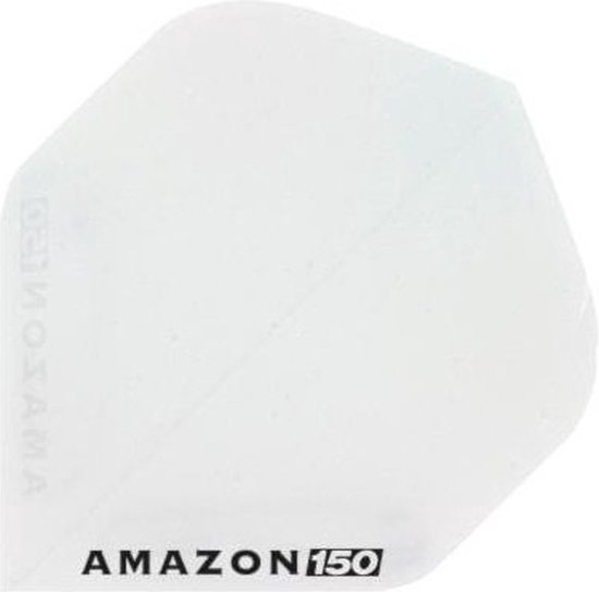 Amazon 150 White - Dart Flights van Merkloos
