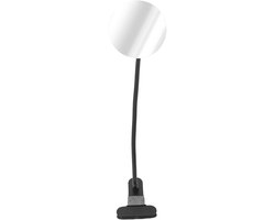aqxreight 3,3 Inch Veiligheidsspiegel met Klem Ronde Kunststof Glazen Binnenspiegel voor Blinde Vlekzicht in Kantoren, Magazijnen en Gangen Spiegel