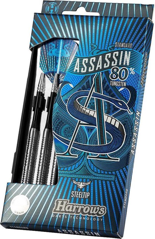 ASSASSIN STANDARD 80% TUNGSTEN 20GR van Harrows