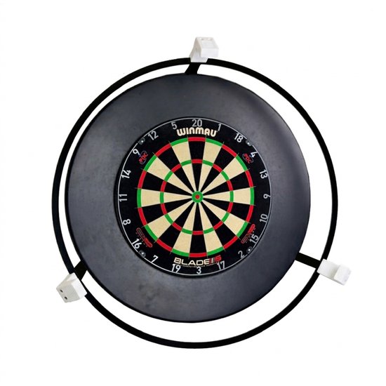Autodarts Scoring Systeem Voor Winmau Plasma - Wit - Via Autodarts Systeem Voor Winmau Plasma - Digitale Handleiding - Compatibel Met Winmau Plasma - Elektronische Puntentelling