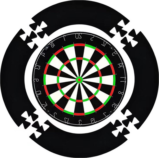 Beschermring voor dartbord - muurbescherming voor 45 cm dartbord - stabiele wandbescherming - Eva - ø 71 cm Dartbord van DartPro